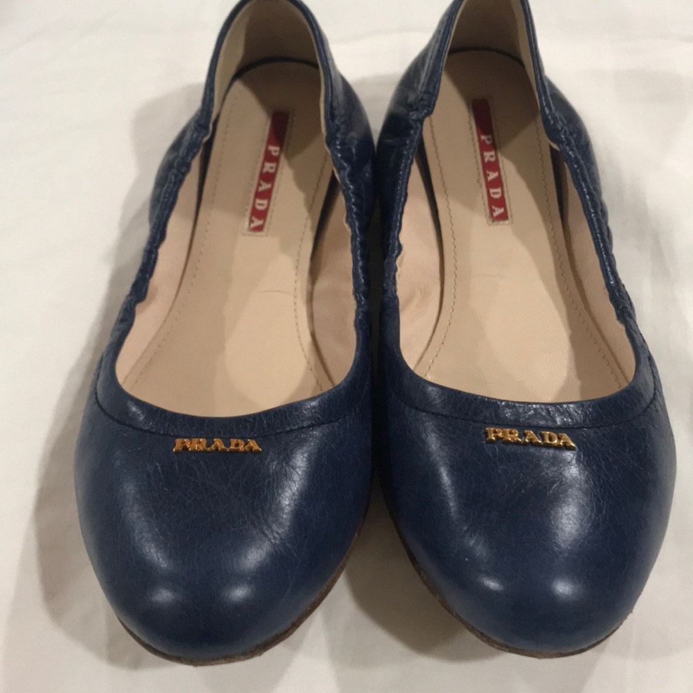Prada slip on shoes